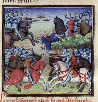 Battaglia di Tagliacozzo, 1268 (particolare da Wikipedia)