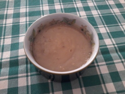 Crema dolce di batate e castagne
