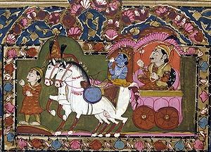Scena dal Mahabharata