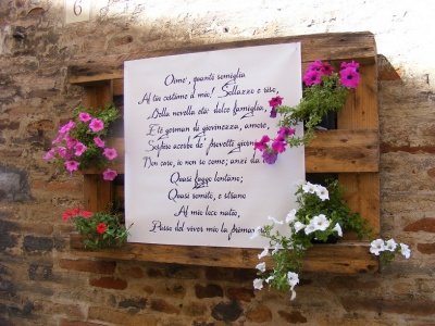 Recanati: poesie in strada
